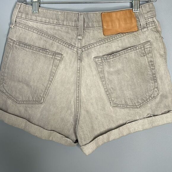 Rag & Bone Maya Highrise Grey Denim Shorts Sz 27 - Picture 3 of 9